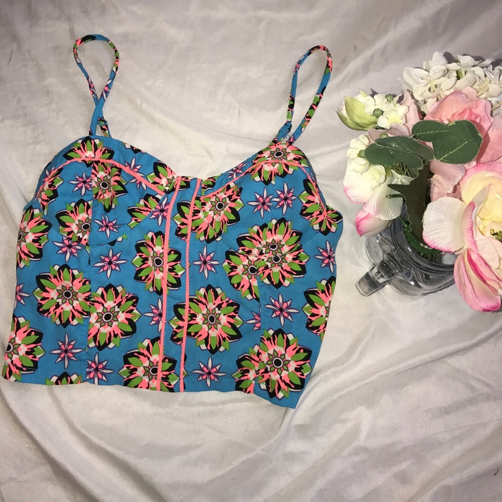 RETRO BATHING SUIT TOP💙